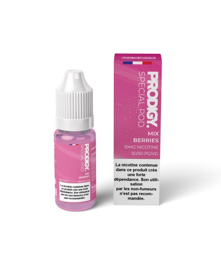 Prodigy E Liquide 10ml 10mg Mix Berries