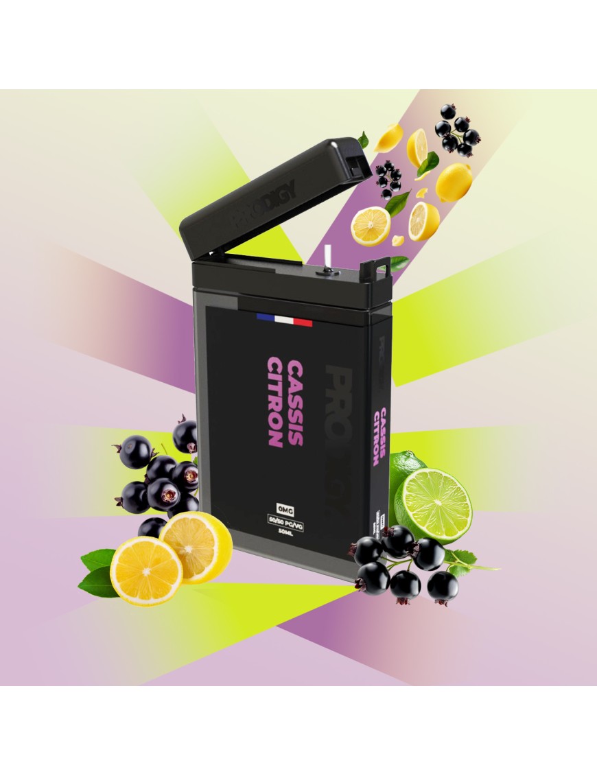 Cassis Citron 50ml - Prodigy Pocket