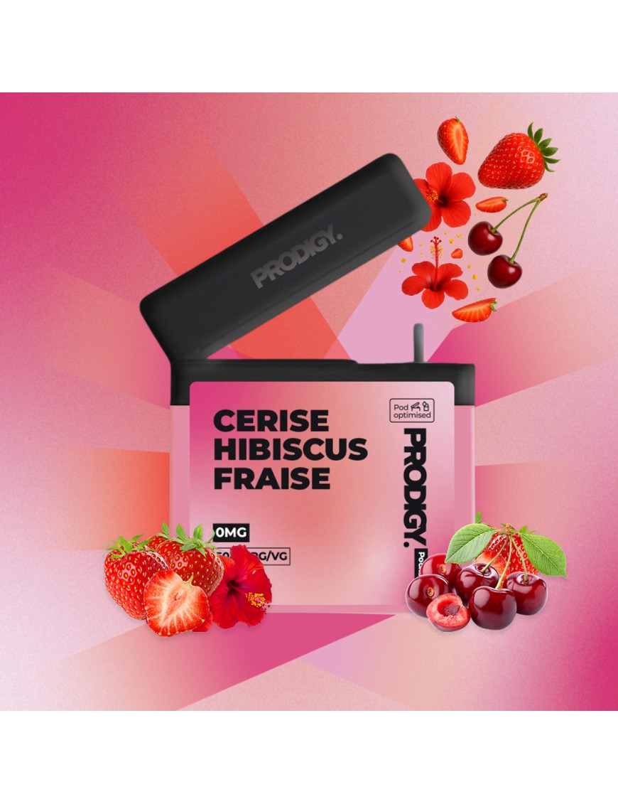 Cerise Hibiscus Fraise 25ml - Prodigy Pocket