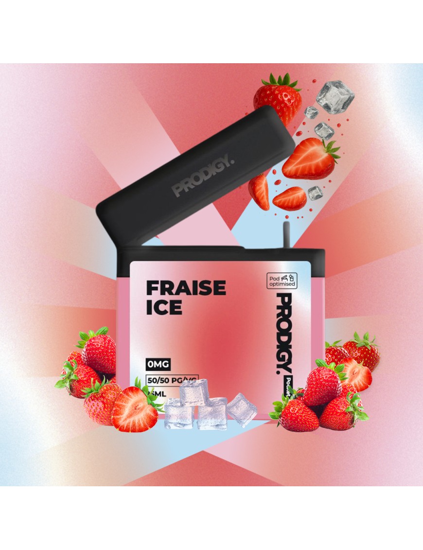 Fraise Ice 25ml - Prodigy Pocket