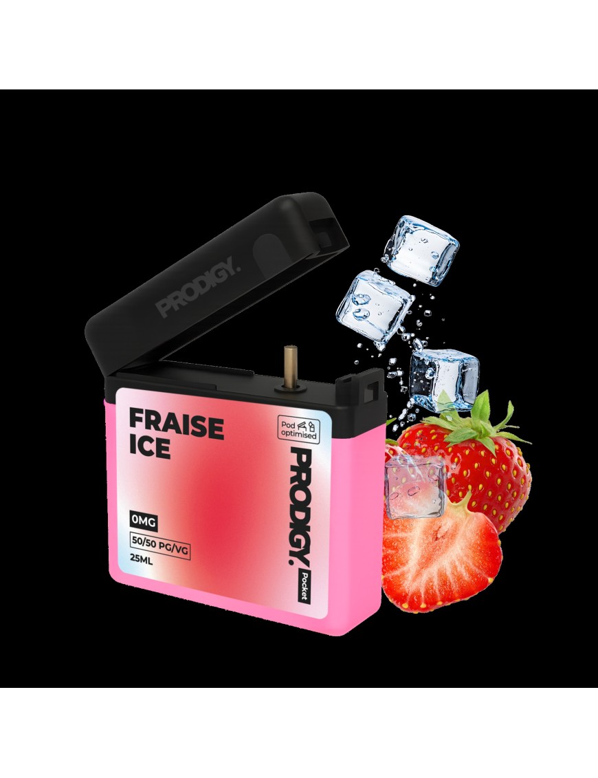 Fraise Ice 25ml - Prodigy Pocket