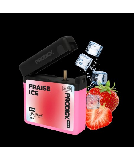 Fraise Ice 25ml - Prodigy Pocket