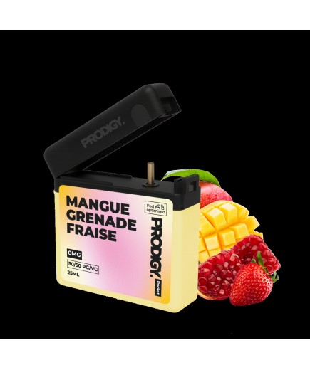 Mangue Grenade Fraise 25ml - Prodigy Pocket