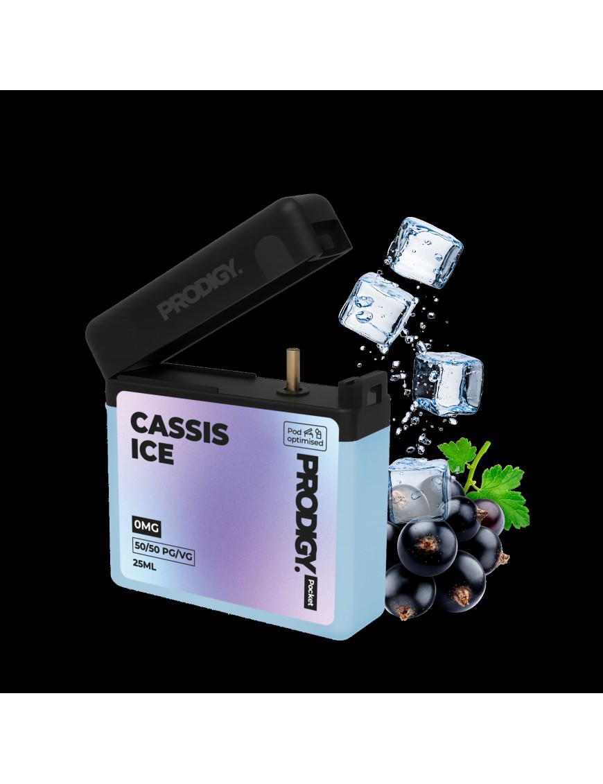 Cassis Ice 25ml - Prodigy Pocket