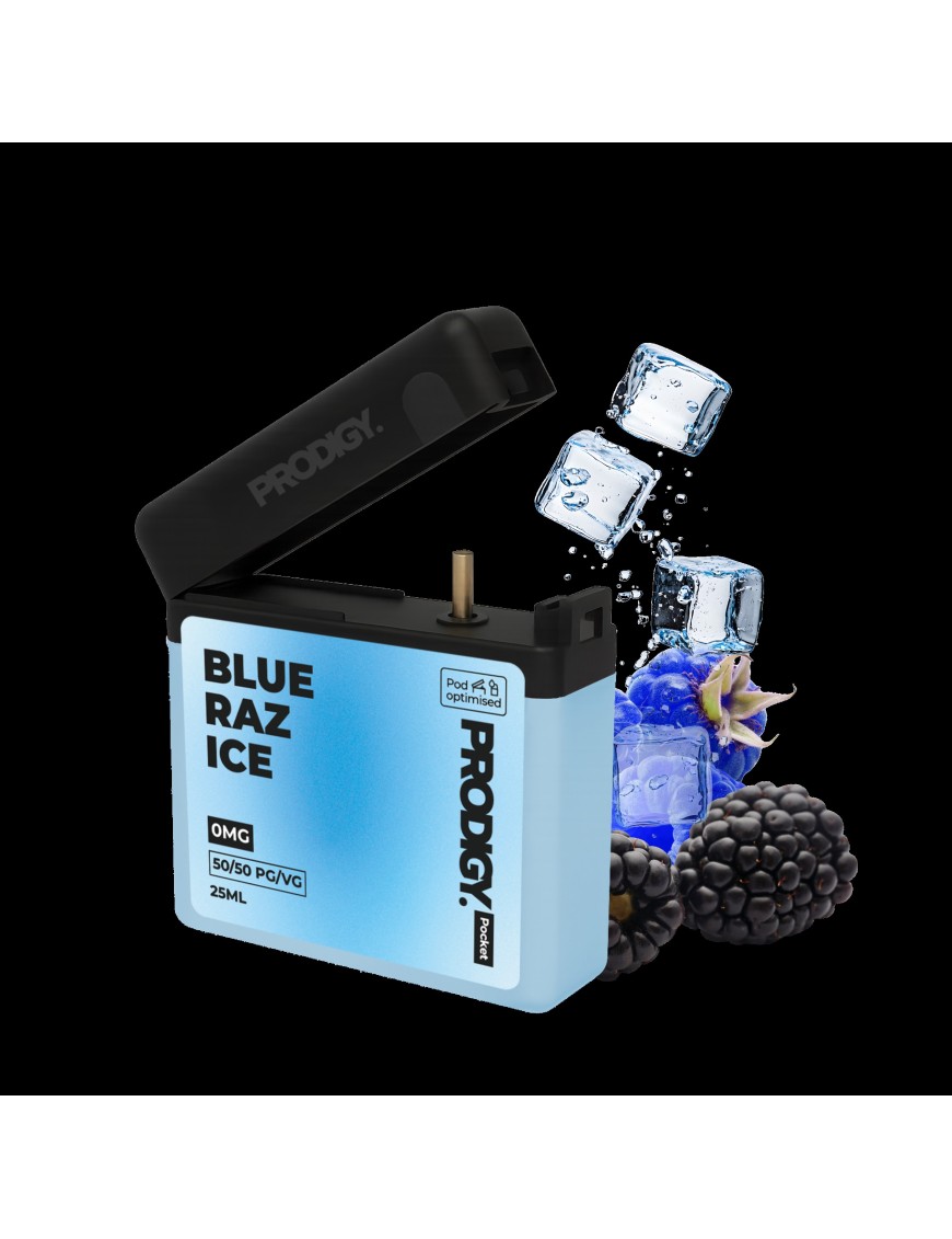 Blue Raz Ice 25ml - Prodigy Pocket