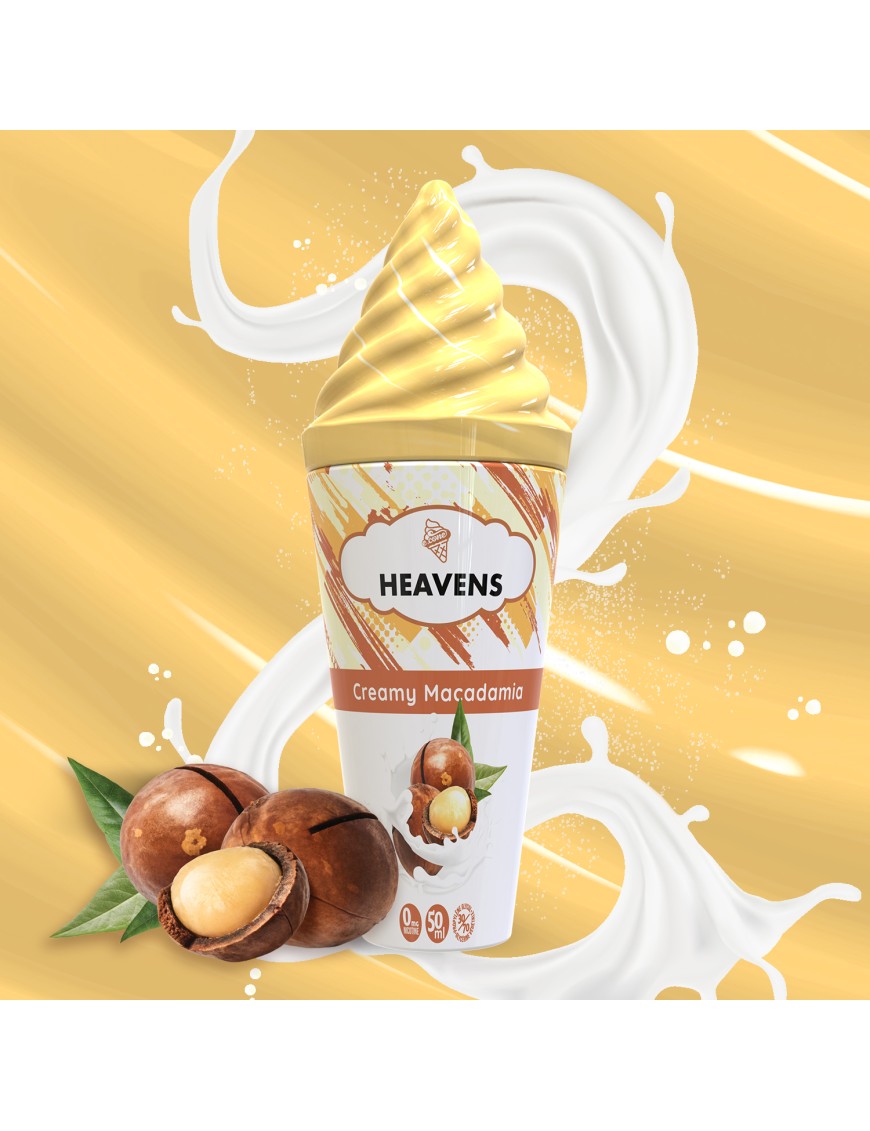 Creamy Macadamia - Heavens - E-Cone - 50ml
